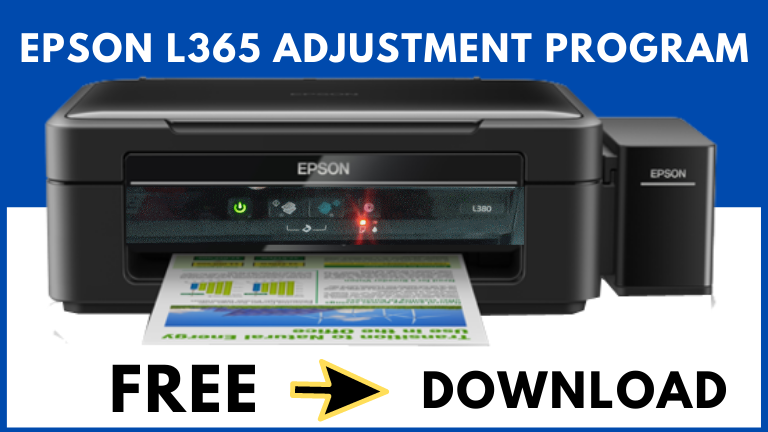 Epson L365 Adjustment Program