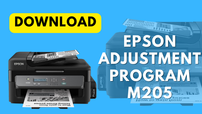 Epson Adjustment Program M205