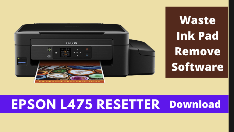 Epson L475 Resetter adjustment program