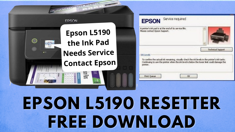 Epson l5190 resetter free download