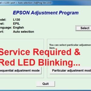 Epson L130 Resetter Download