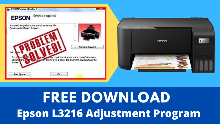 Epson L3216 Adjustment Program